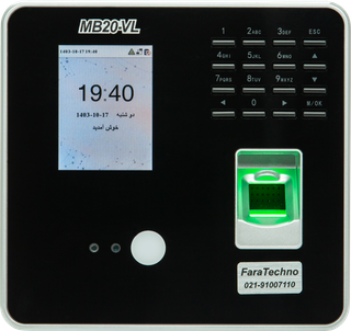 دستگاه حضور و غیاب فراتکنو MB20VL